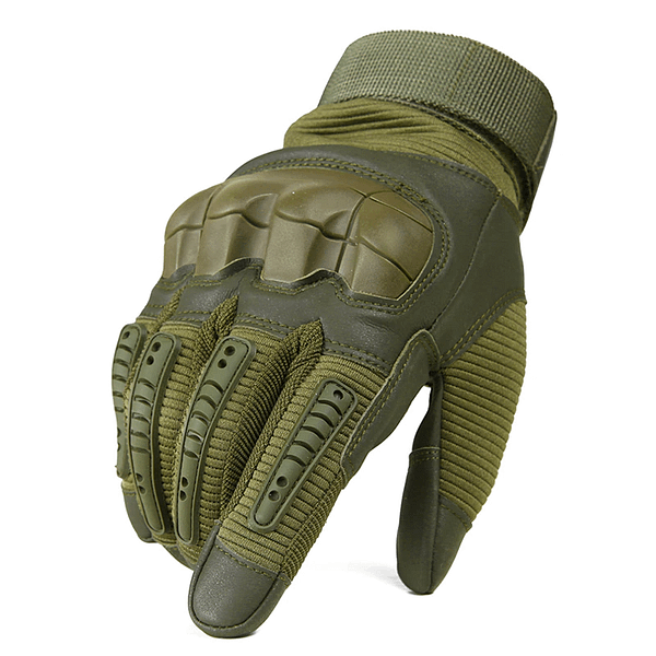 Leather Full Finger Combat Gloves Tactical Gloves » Tactical Outwear 3